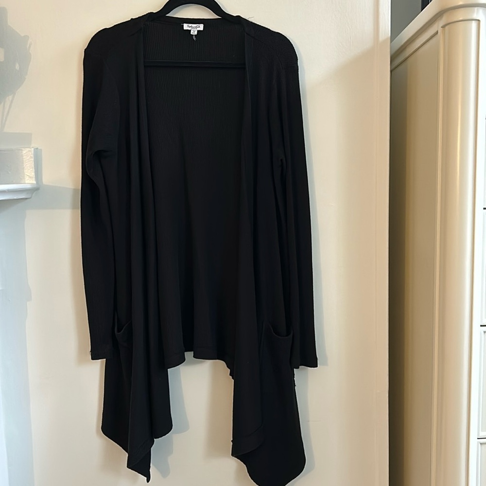 Splendid waffle knit cardigan